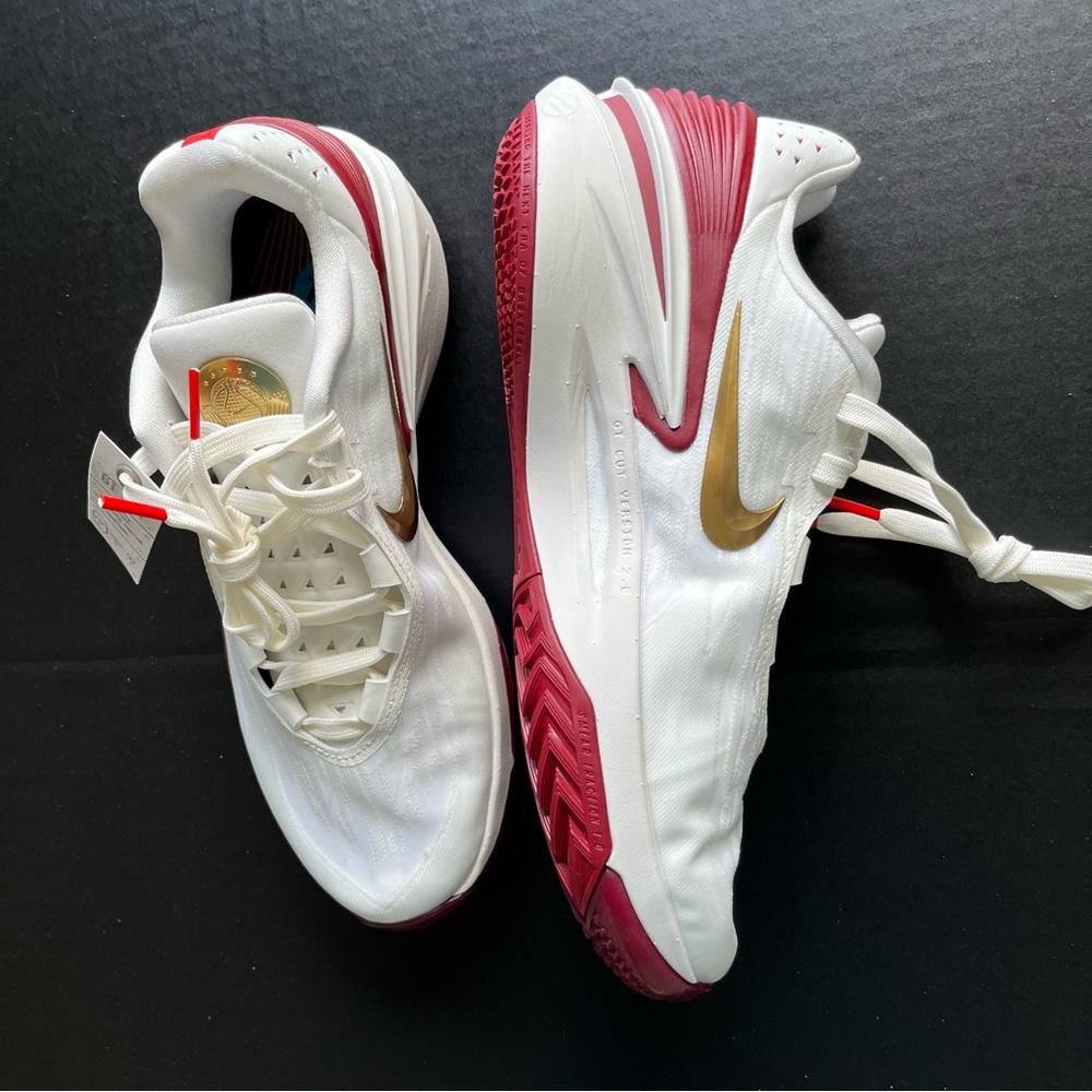 Nike Air Zoom G.T. Cut 2 Shoes FN0299-121 Women Sz 10-Men's 8.5 Maroon Gold**